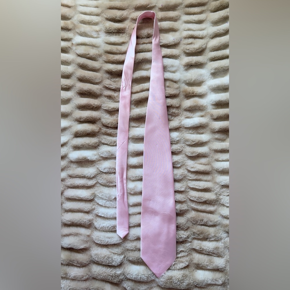 Elegant Pink Necktie